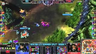 EG vs TSM   2014 NA LCS Summer W7D2 Sound