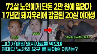 [실제사건] 72살 노인에게 팔려가 17년 간 돼지우리에 감금된 20살 여대생