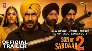 Son Of Sardaar 2 - Official Trailer | Ajay Devgan | Mrunal Thakur | Sanjay Dutt | Mukul Dev |