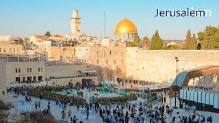 JERUSALEM TODAY! Old City  City Center  Eastern Ancient Market.