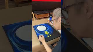 Time-Lapse Coraline Painting by Tracy Pollard at The Loaded Brush