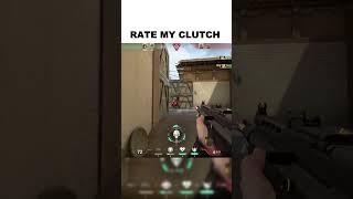 Rate My Clutch  #valorant #shorts