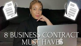 8 Must Haves When Reviewing or Drawing A Contract    Small Business   Entrepreneurs   Kingdom Minded