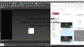 How to import 3D models in 3d max 