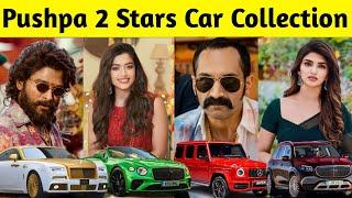 Pushpa 2 Stars Car Collection | Allu Arjun, Rashmika Mandanna, Fahadh Faasil, Sunil, Sreeleela