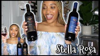 Stella Rosa Wine Review *FIRST TIME TRYING* | Vlogmas Day 13