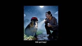 Bà và Capybara | bắt dế về chấy tỏi