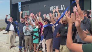 'Begin to stabilize their lives': Ribbon cut for Visalia homeless shelter, resource center