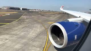 British Airways A350-1000 | Takeoff from Mumbai International Airport