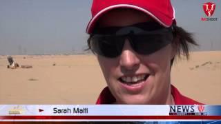 WeShoot App : Interview of Sarah Matti - 2015 Nad Al Sheba Shooting Competition