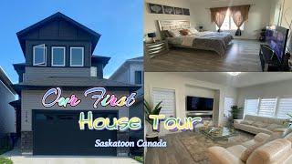 Our First House tour , Saskatoon Canada