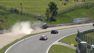 Rob Huff huge crash TCR Salzburgring