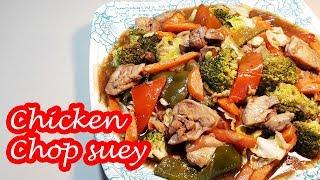 COOKING WITH MY NEW WOK | CHICKEN CHOP SUEY!!!