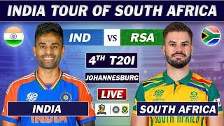 INDIA vs SOUTH AFRICA 4th T20 Match LIVE COMMENTARY  | IND vs SA T20 MATCH LIVE | IND 7 OVERS