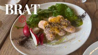 BRAT Restaurant  | London, UK | £100 at One Michelin Star & THE BEST 50 Restaurants in the World