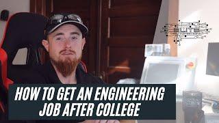 How to get an Engineering Robotics Job after College