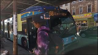 MTA: J train shuttle buses at Crescent St with codebreaks