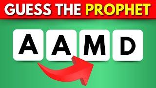 Guess The Prophets and Sahabas By Scrambled Letters | Islam Quiz