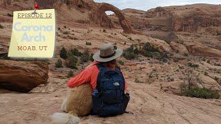 Hiking Corona, Bowtie and Pinto Arches in Moab, Utah