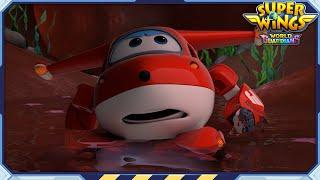 [SUPERWINGS6 HL] A Colossal Fossil Surprise | Superwings World Guardians | Highlight S6 EP29