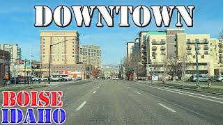 Boise - Idaho - 4K Downtown Drive