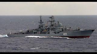 Эсминец "Сарыч" ВМФ России. проекта 956.