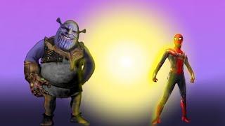 Thanos vs Spider-Man (animation) (Kz Erasyl)