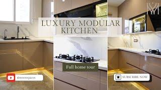 Luxury Modular Kitchen | Contemporary Kitchen Interiors | By MWM Spaces Pvt Ltd, Gurugram