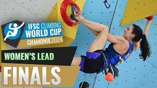 IFSC Women Lead Final Chamonix 2024