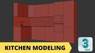 3Ds Max I Oshxona mebelini yasash (Kitchen Modeling)