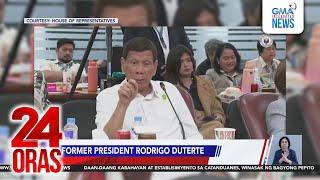 Ex-Pres Duterte, iniimbestigahan na ng DOJ Task Force kaugnay sa EJK | 24 Oras