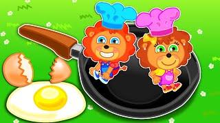 Liam Family USA | Children learn to make breakfast | Family Kids Cartoons