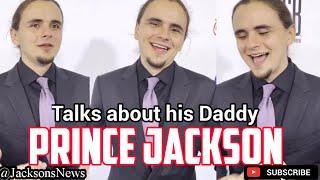 Prince Jackson  talks about the Memorabilia of his father.