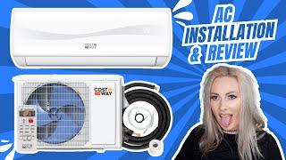 Costway AC Blast 12000 BTU 20 SEER2 115V Ductless Mini Split Air Conditioner Review