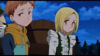 Ban molesta a Elaine enfrente de King | nanatsu no taizai