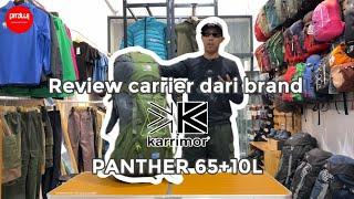 TAS GUNUNG CARRIER KARRIMOR PANTHER 65 REVIEW - CATZILLA STORE