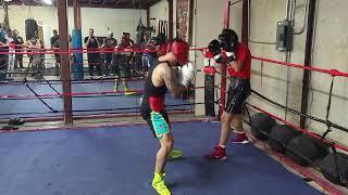 Worldstar Henry Arrendondo vs Ricky Nunez Jr Round 2 Sparring days in San Antonio at Chatos Gym