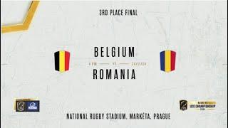 BELGIUM vs ROMANIA - RUGBY EUROPE U20 CHAMPIONSHIP 2024