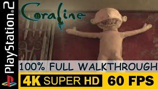 Coraline | FULL GAME - Walkthrough, No Commentary, PS2