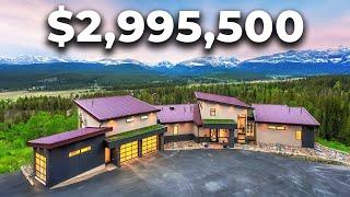 INSIDE a $2,995,500 Luxury Mountain Home (on 10 ACRES)