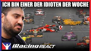 REACT: Dave reagiert auf iRacing Fails (und ist dabei)