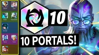 BROKEN 10 PORTALS COMP in TFT SET 12! - RANKED Best Comps | TFT Patch 14.20B | Teamfight Tactics