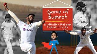 Game of Bumrah: How an offcutter from Jasprit Bumrah beat England at Lord's | #indveng | #lords