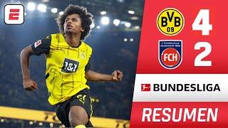 Borussia Dortmund le ganó 4-2 al Heidenheim y es el NUEVO LÍDER | Bundesliga