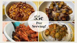 Frugal Family Cooking on a Tight Budget: $20 for 5 Recipes!