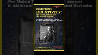 Einstein's Relativity Chapter 6: Addition of Velocities in Classical Mechanics (eBook/Audiobook)