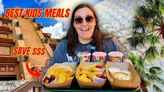 DISNEY WORLD ON A BUDGET- BEST KIDS MEALS IN EPCOT