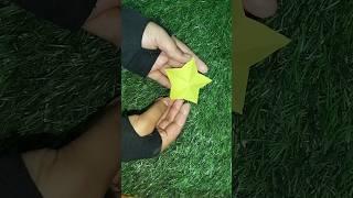 paper with star ⭐⭐#art #diy #handmade #craft #youtubeshort #sneha #beautiful #star