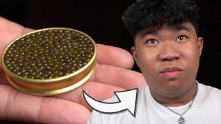 TRYING REAL CAVIAR FOR THE FIRST TIME | ThePound LA