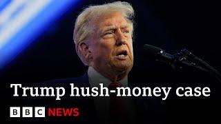 Donald Trump to be sentenced over hush money case in New York | BBC News